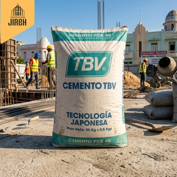 Cemento TBV's foto | Construcciones JIREH SURL |  BizneCubano